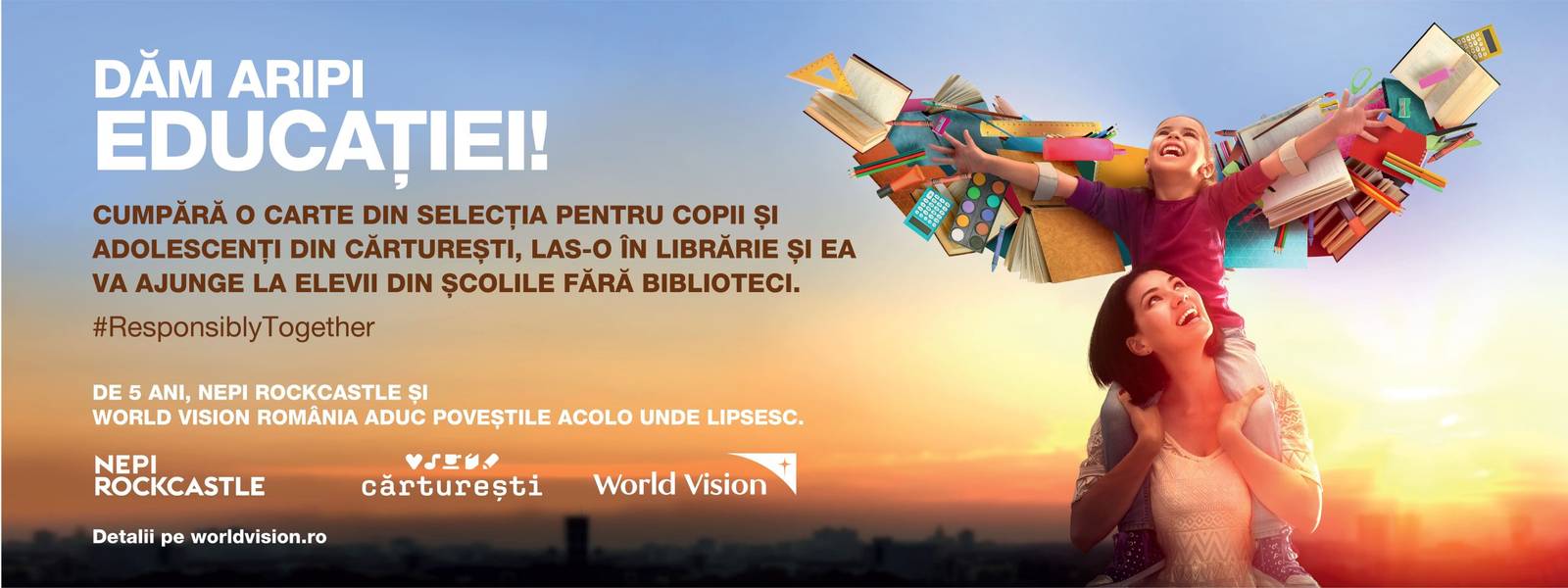 Dam aripi educatiei
